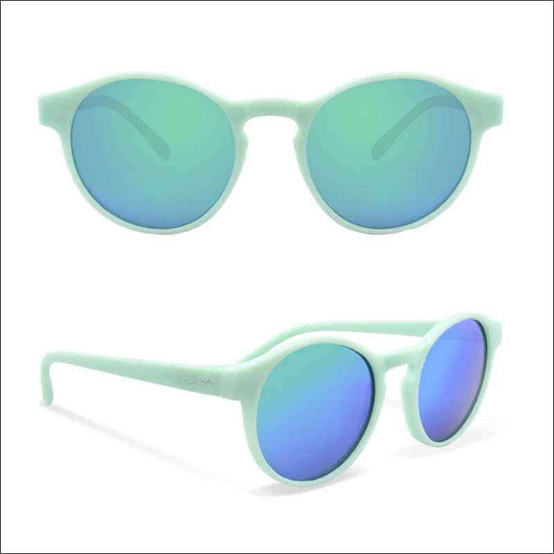 Fish 419 Performance Gear - Captiva Polarized HD Sunglasses Light Green/Green Mirror