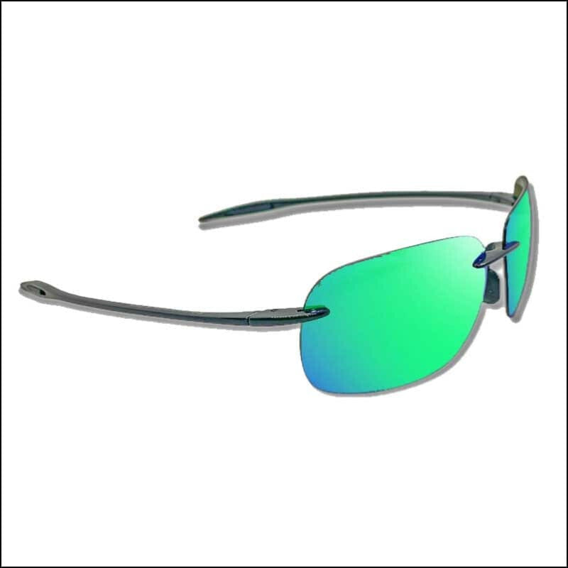 Clearwater Series Polarized Sunglasses - Black/Green - Sunglasses