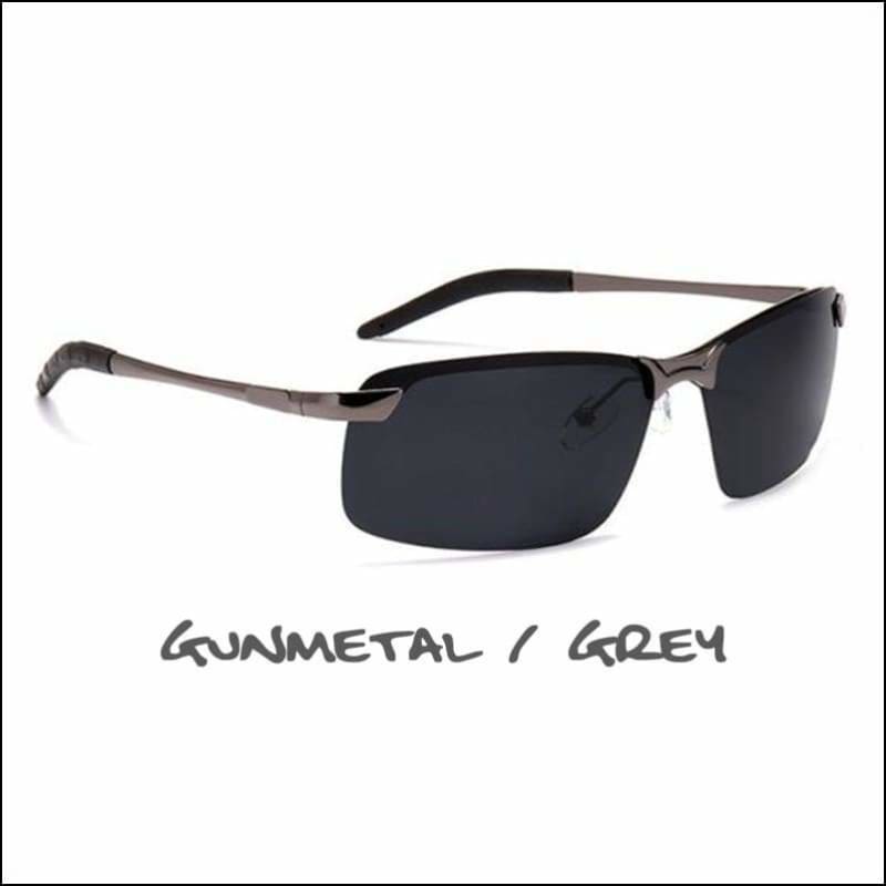 Driver HD Polarized Sunglasses - 8 Styles - Gunmetal/Grey Photochromic - Sunglasses