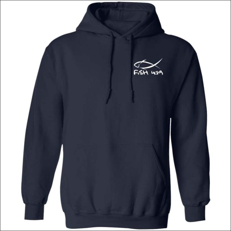 Fish 419 Classic Design Hoodie - 3 Colors - Navy / S - Sweatshirts