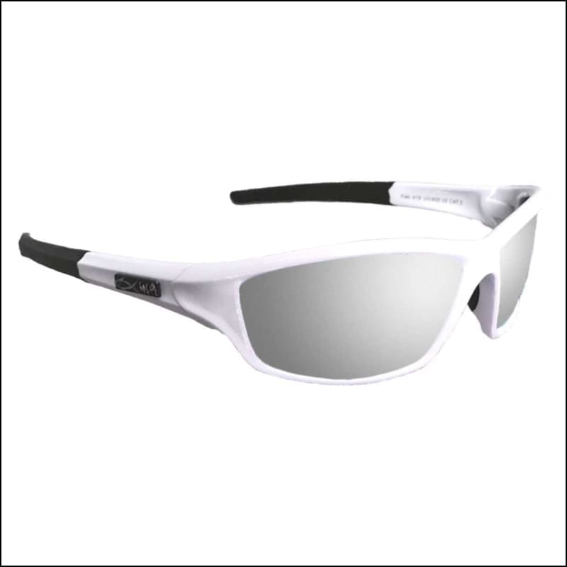 Polarized HD Perfection ’White Series’ Sunglasses - White/Silver