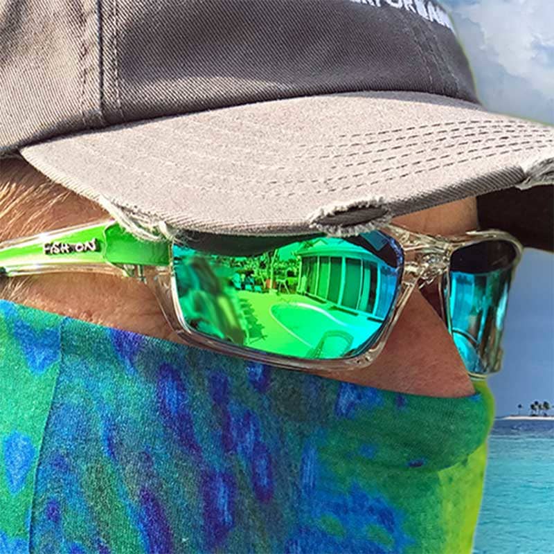 Green 2024 polarised sunglasses