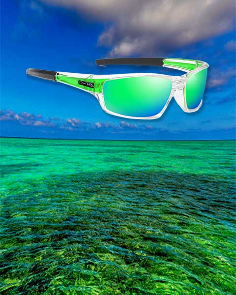  Outdoors Jetty Original Series Fishing Sunglasses Men & Women  Polarized Sport Lenses Outdoor UV Sun Protection Water Resistant
