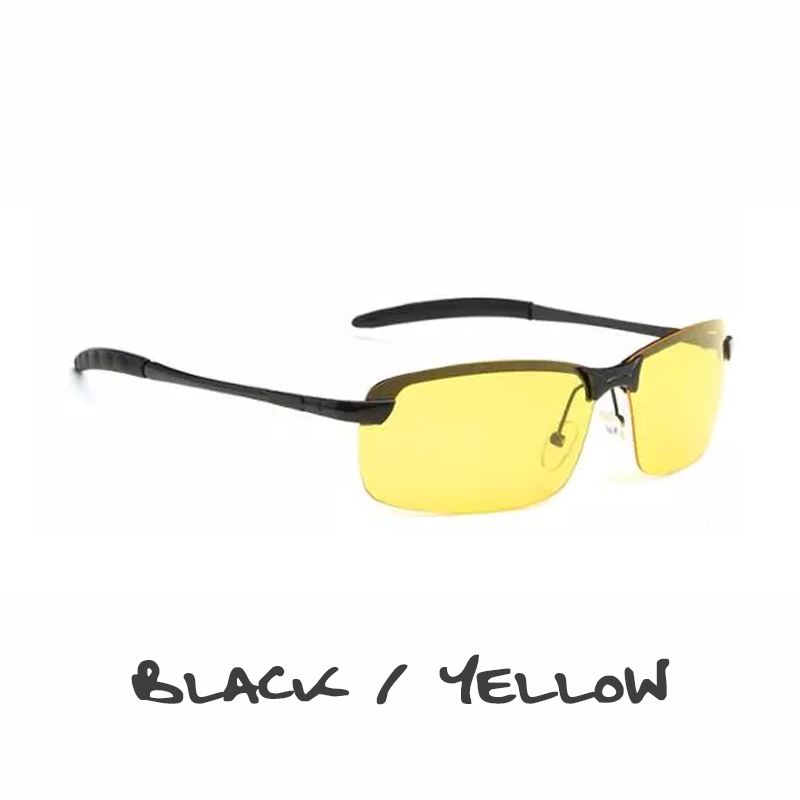 Crowley Clay Crusher Polarized Sunglasses - 5 Styles - Black/Yellow - Sunglasses