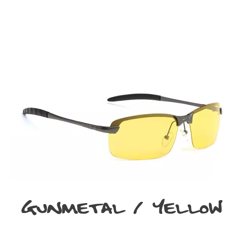 Crowley Clay Crusher Polarized Sunglasses - 5 Styles - Gun/Yellow - Sunglasses