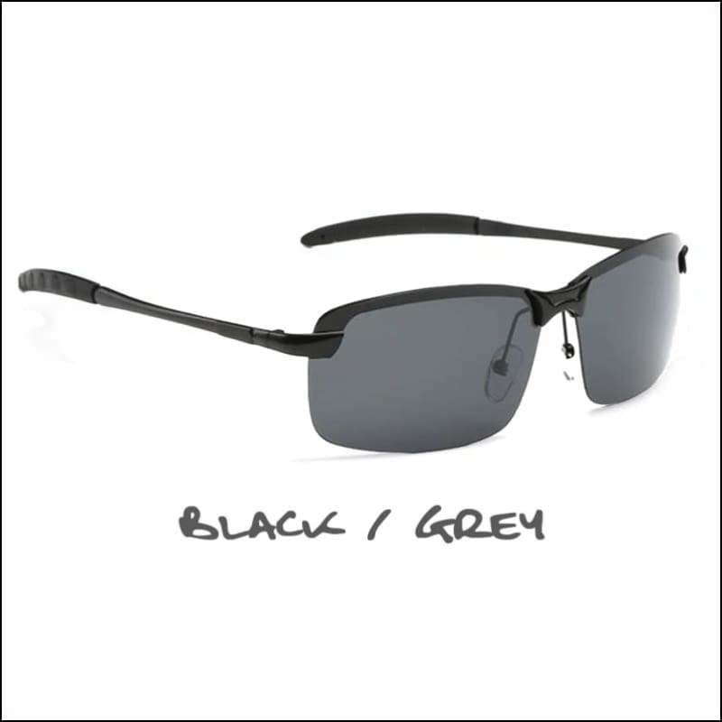 Driver HD Polarized Sunglasses - 8 Styles - Black/Grey Photochromic - Sunglasses