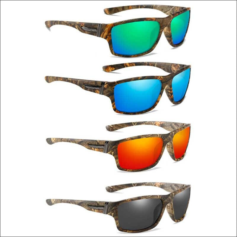 Everglades Polarized HD Sunglasses - Camo/Green - Sunglasses