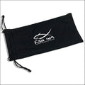 Black Microfiber Cloth and Sunglasses Pouch - Sunglasses