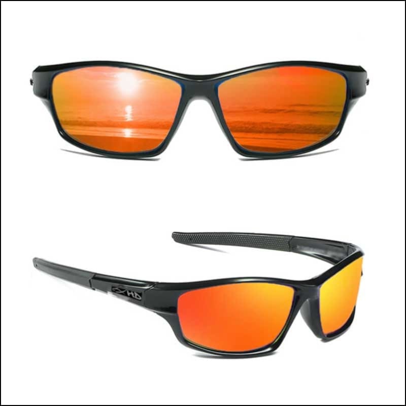 Fish 419 FOMNTT - Black Series Black/Red Sunglasses