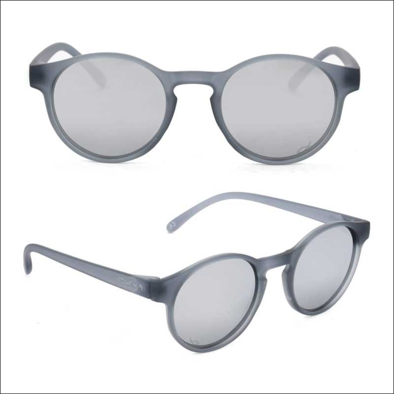 Fish 419 FOMNTT - Captiva Transparent Grey/Silver Mirror Sunglasses