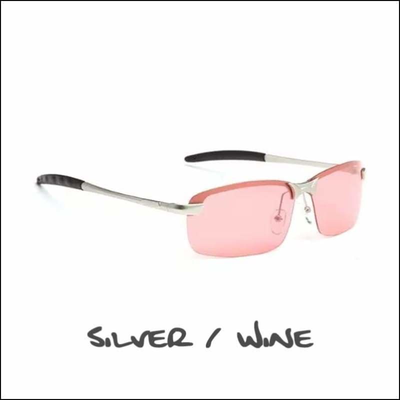 Fish 419 FOMNTT - Clay Crushers Silver/Wine Sunglasses