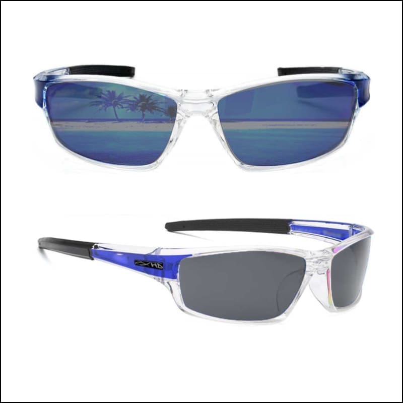 Fish 419 FOMNTT - Clear Series Blue/Black Sunglasses
