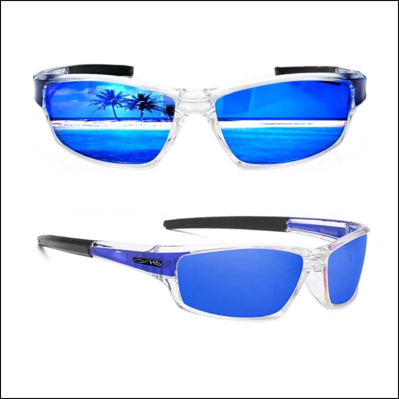 Fish 419 FOMNTT - Clear Series Blue/Blue Sunglasses