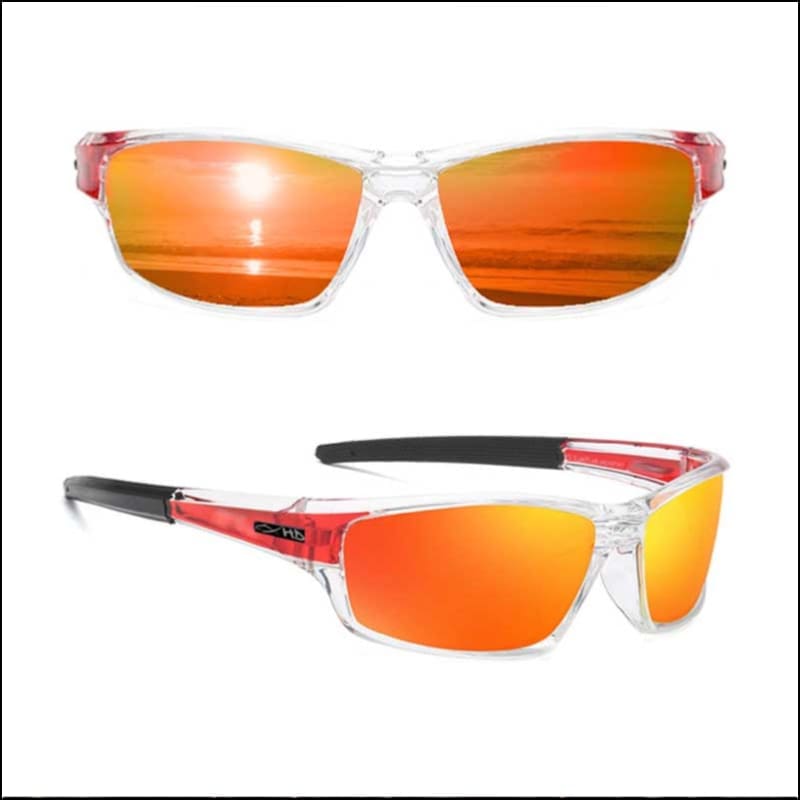 Fish 419 FOMNTT - Clear Series Red/Red Sunglasses