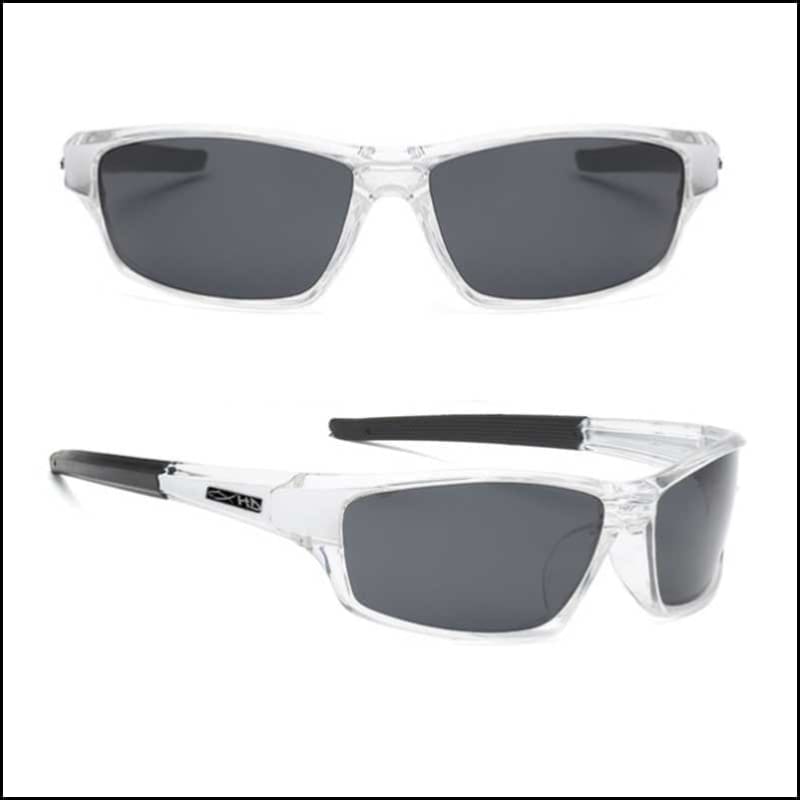 Fish 419 FOMNTT - Clear Series Silver/Black Sunglasses