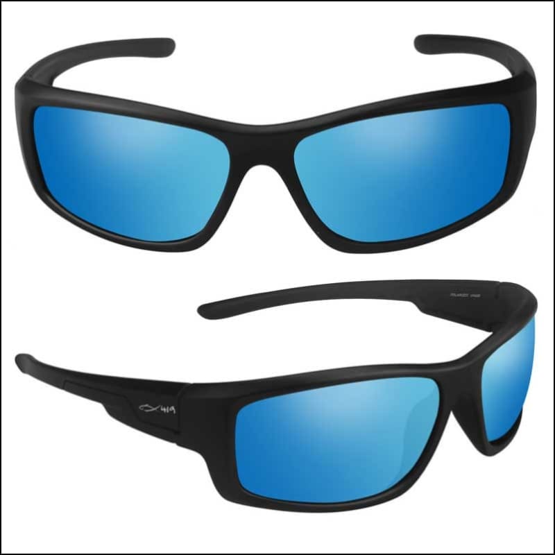 Fish 419 FOMNTT - Gulfstream Black/Blue Sunglasses