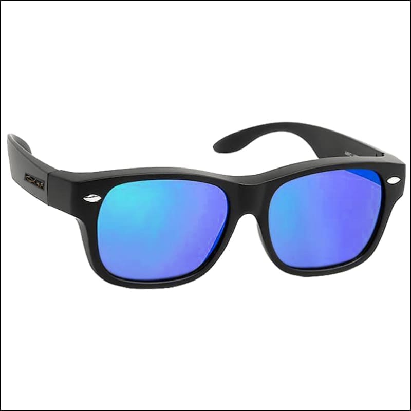 Fish 419 FOMNTT - Put-Over Sunglasses - Black/Blue-Green