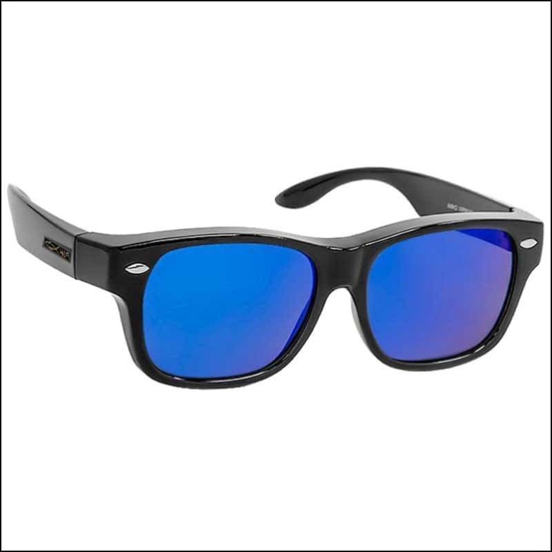 Fish 419 FOMNTT - Put-Over Sunglasses - Black/Bright Blue