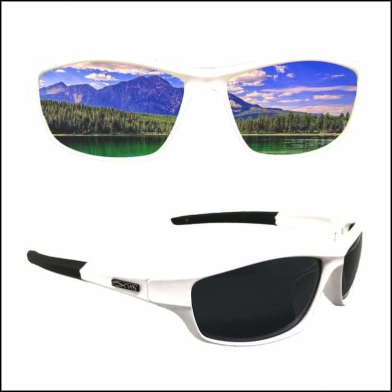 Fish 419 FOMNTT - White Series White/Black Sunglasses