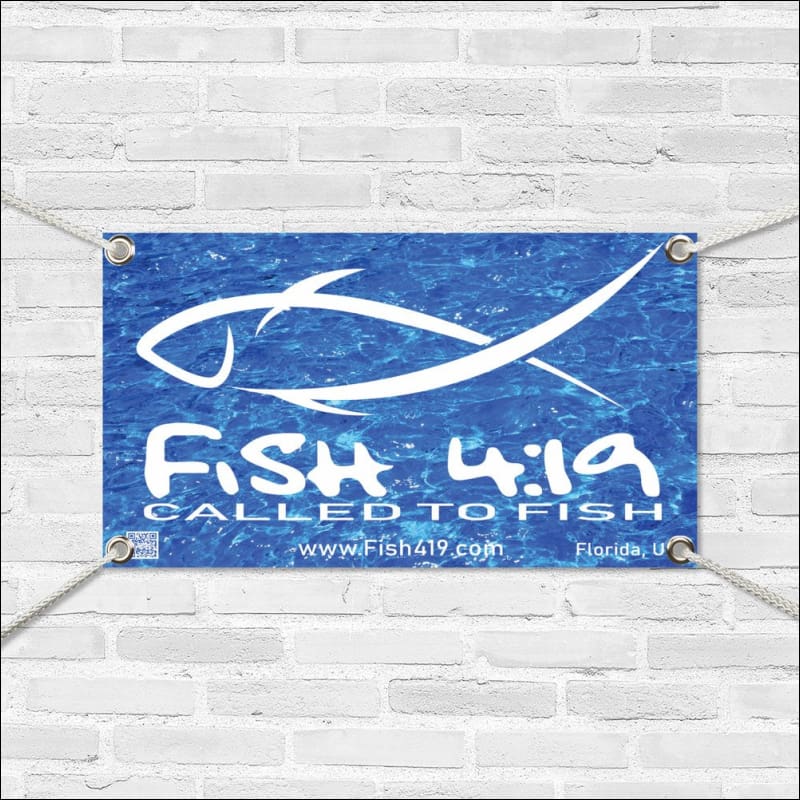Fish 419 Indoor Banner - Decals