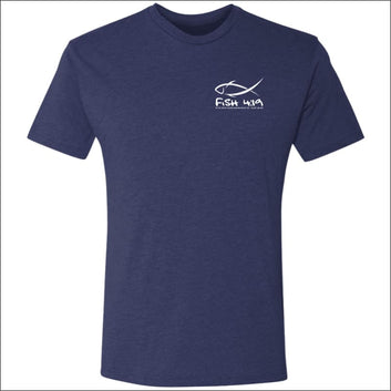 Fish 419 Mens Vintage Called to Fish T-Shirt - 4 Colors - Vintage Navy / S - T-Shirts