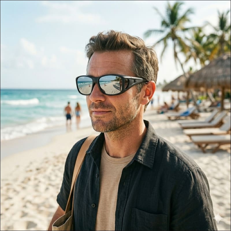 Polarized HD Fit Over II Sunglasses - Sunglasses
