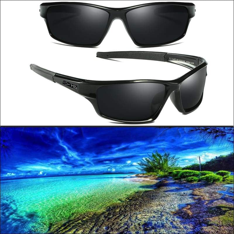 Polarized HD Perfection ’Black Series’ Sunglasses - Gloss Black/Black