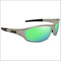 Polarized HD Perfection ’Platinum Series’ Sunglasses - Platinum/Green