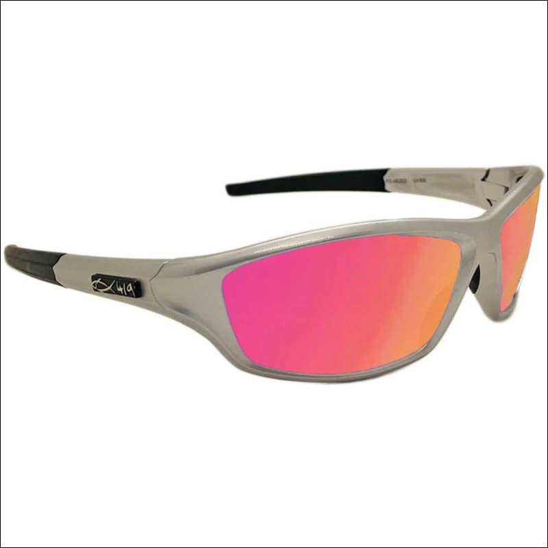 Polarized HD Perfection ’Platinum Series’ Sunglasses - Platinum/Pink