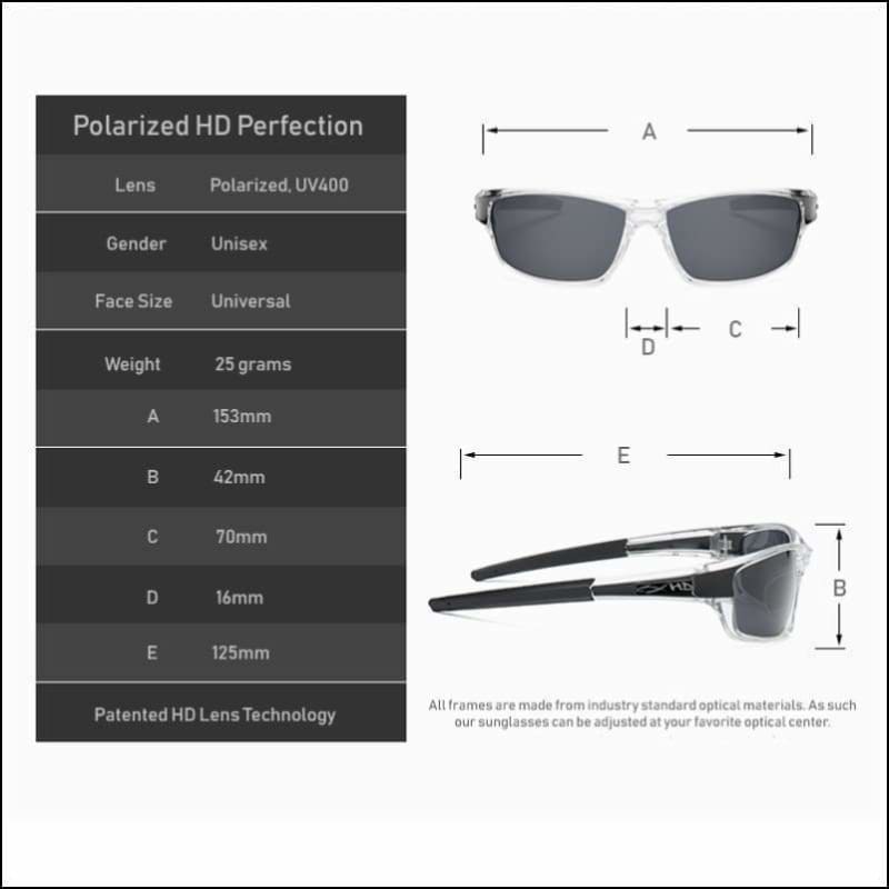 Polarized HD Perfection Sunglasses - Special Edition Styles - Sunglasses