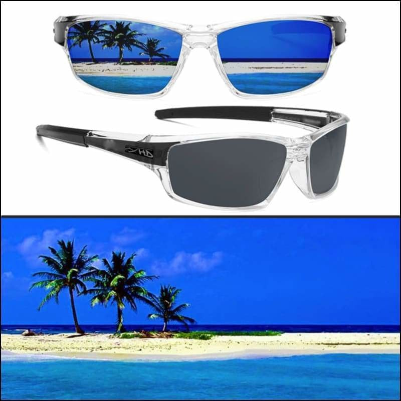 Polarized HD Perfection Sport Sunglasses - Black/Black
