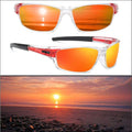 Polarized HD Perfection Sport Sunglasses - Red/Red