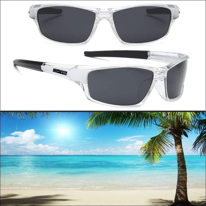 Polarized HD Perfection Sport Sunglasses - Silver/Black