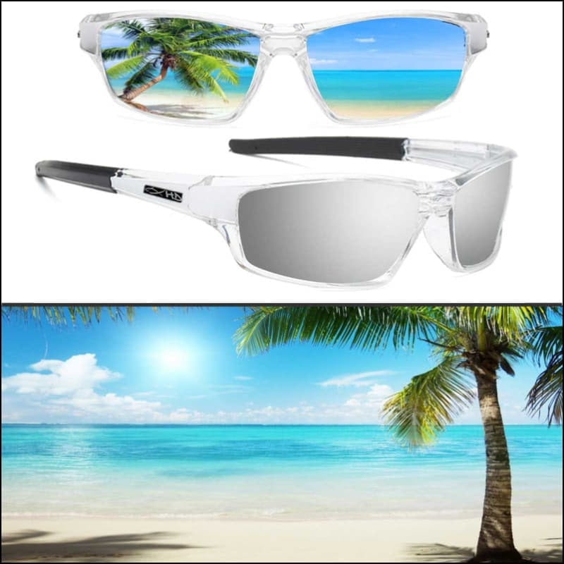 Polarized HD Perfection Sport Sunglasses - Silver/Silver