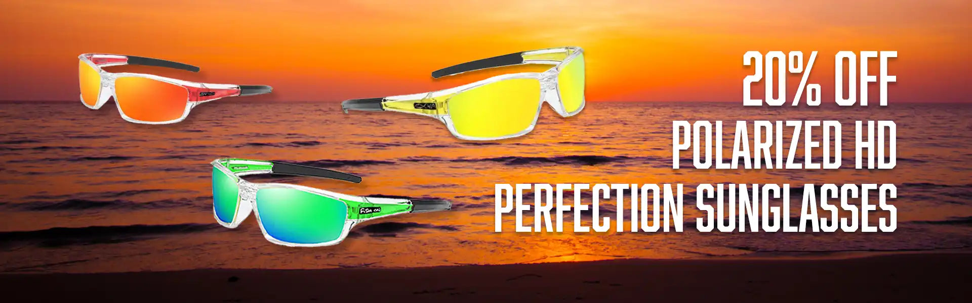 Polarized HD sunglasses.