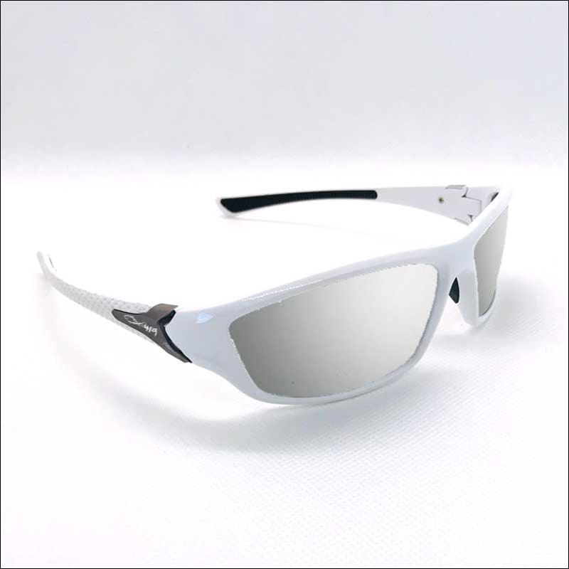 Sand Key II Polarized HD Sunglasses - White/Silver Mirror - Sunglasses