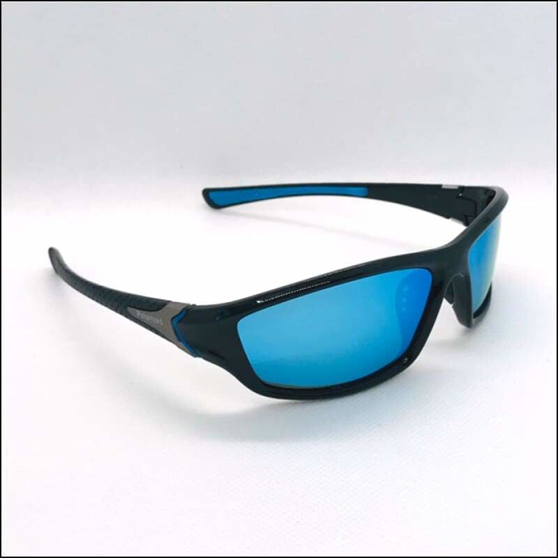 Sand Key Polarized HD Sunglasses - 4 Styles - Black/Blue - Sunglasses