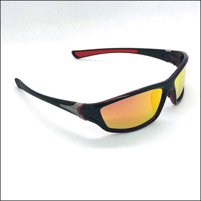 Sand Key Polarized HD Sunglasses - 4 Styles - Black/Red - Sunglasses