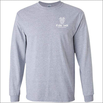 Seahorse Design Long Sleeve Ultra Cotton T-Shirt - 3 Colors