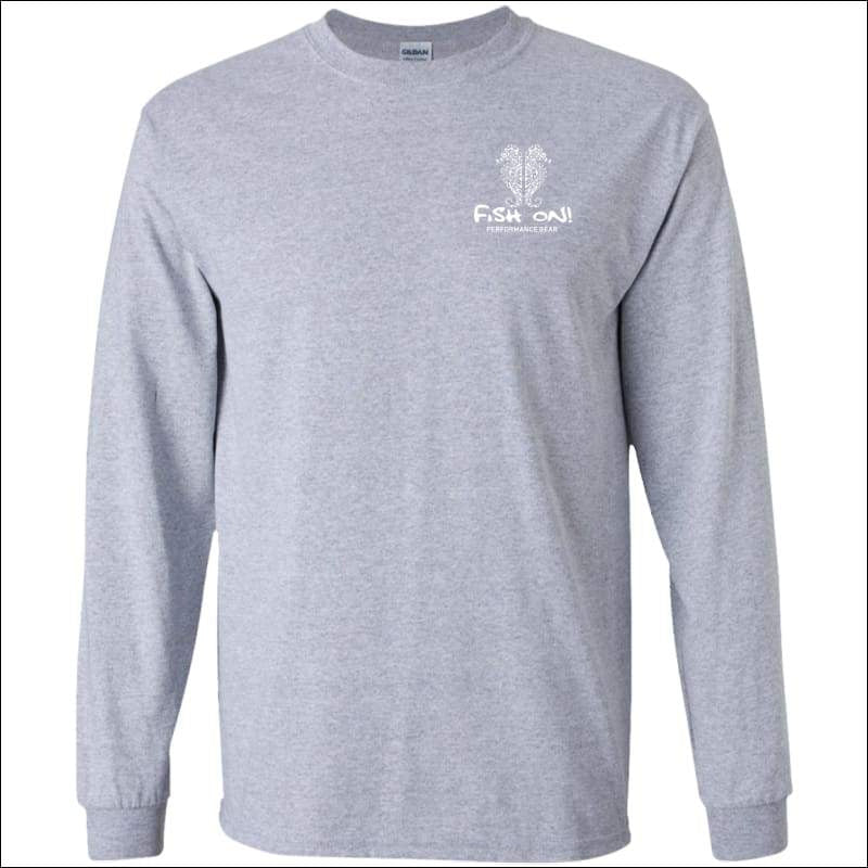 Seahorse Design Long Sleeve Ultra Cotton T-Shirt - 3 Colors - T-Shirts