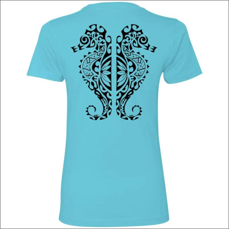 Fish 419 Performance Gear - Seahorse Dry Fit Ladies' LS Performance V -  Neck T - Shirt - 4 Colors