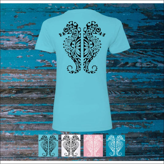 Seahorse Premium Ladies' Boyfriend T-Shirt - 4 Colors