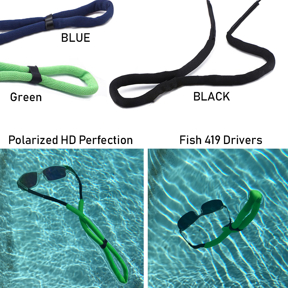 Fish 419 Performance Gear - Soft Floating Sunglasses Retainer - 8