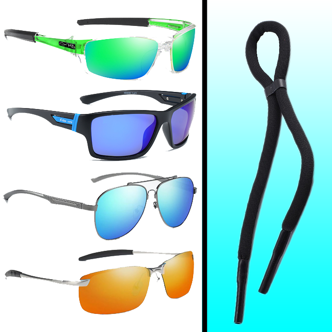 Fish 419 Performance Gear - Soft Floating Sunglasses Retainer - 8 Colors