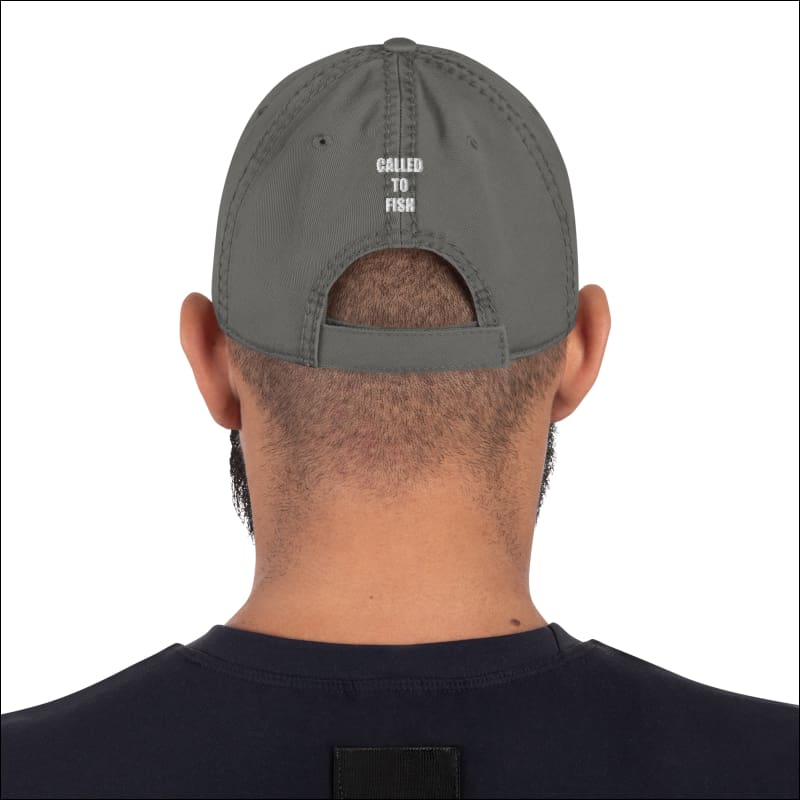 Called to Fish Distressed Dad Hat