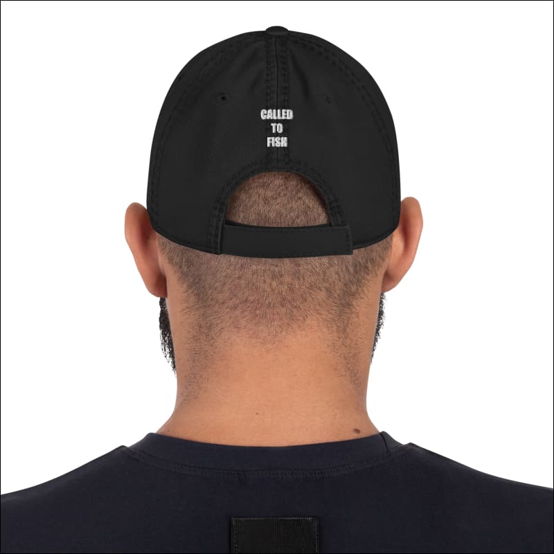 Fish 419 Performance Gear - Called to Fish Distressed Dad Hat
