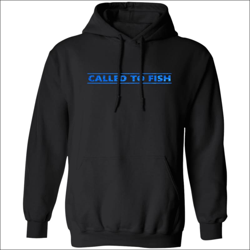 Called to Fish Pullover Hoodie - Black / S - Sweatshirts