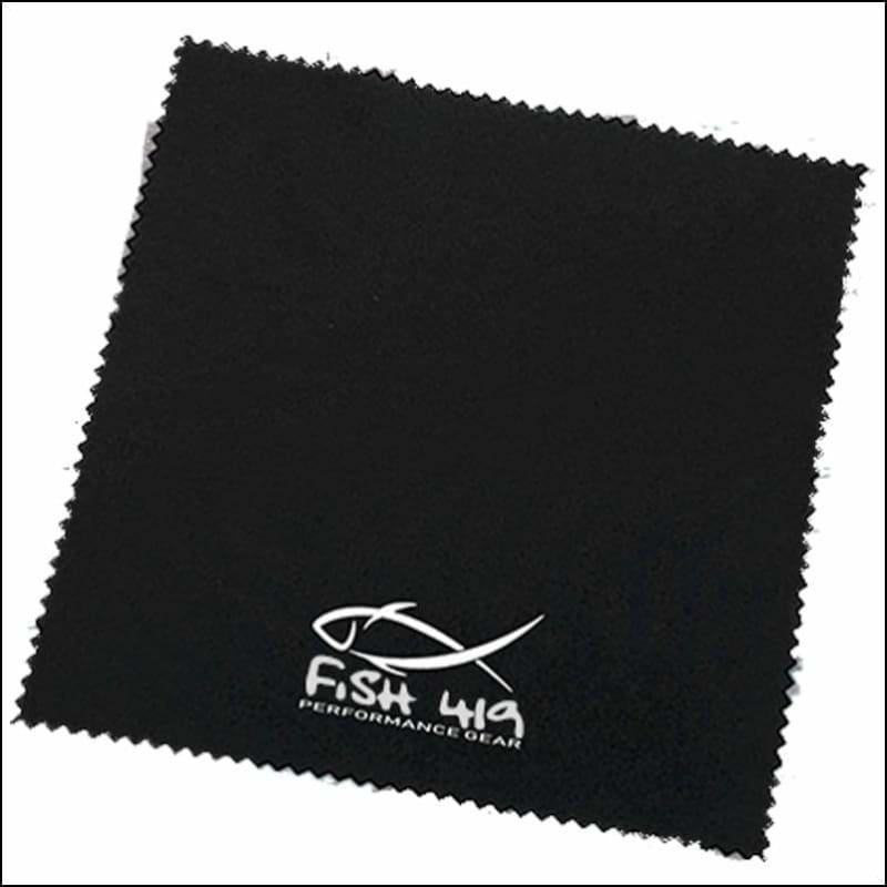 Black Microfiber Cloth and Sunglasses Pouch - Sunglasses