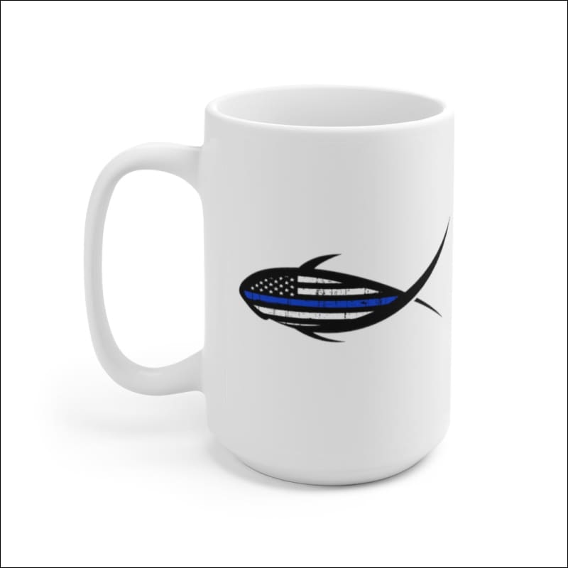 Fish 4:19 First Responder Law Enforcement Mug 15oz - 15oz - Mug