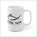 Fish 4:19 Holiday Santa Mug 15oz - 15oz - Mug